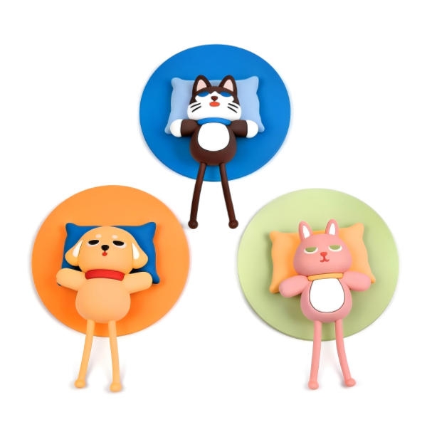 Depressed cat cup lid